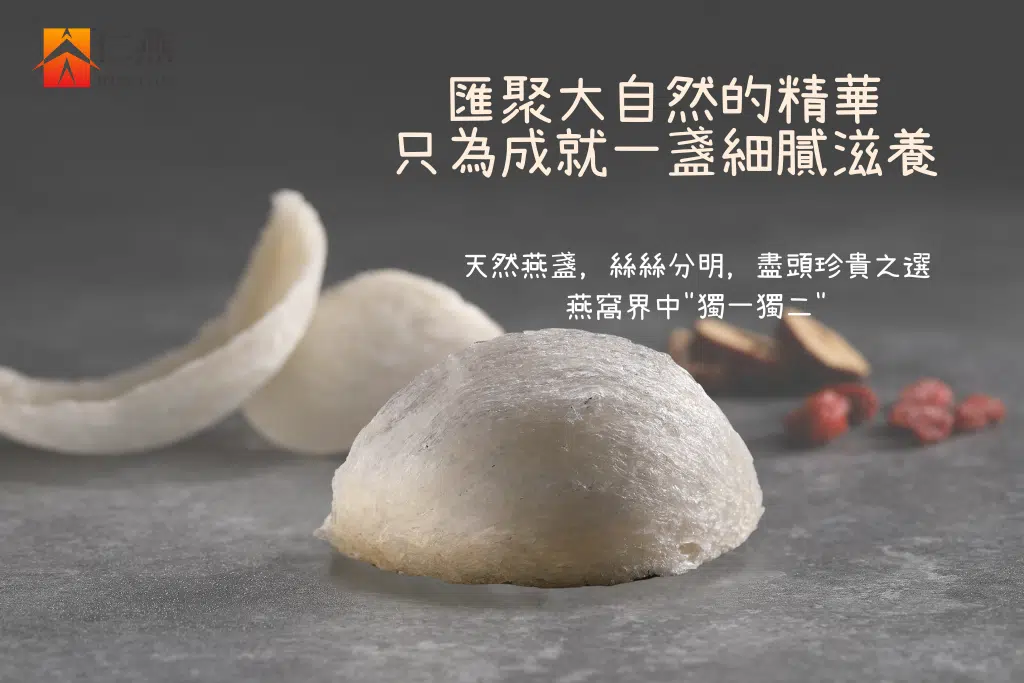 仁燕燕盞細節特寫｜天然紋理｜頂級品質
